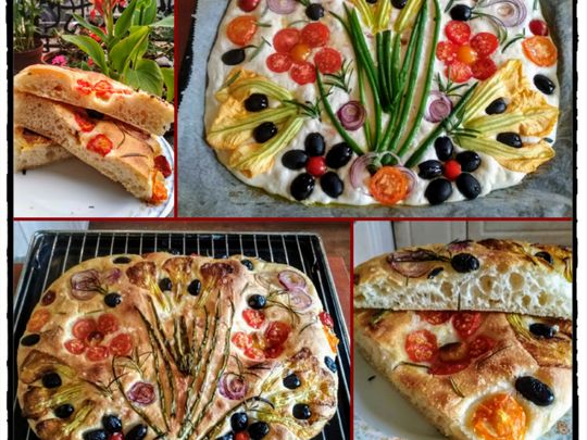 Focaccia chléb s LM