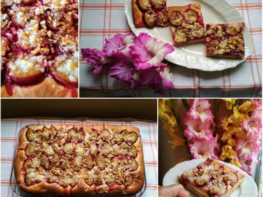 Špaldové koláče se švestkami s LM