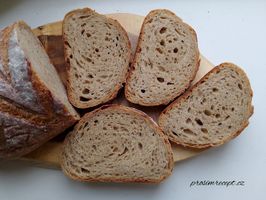 Krajíce chleba z kvasu