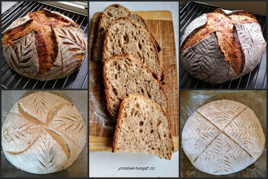Kváskový chleba univerzální recept