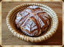 Dvoukvasový chleba - nové nařezávání