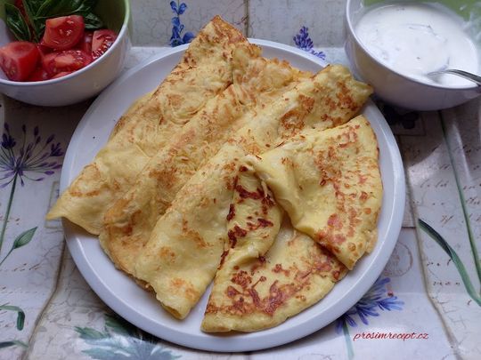 Cuketové palačinky