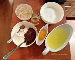 Suroviny na Sacher dort