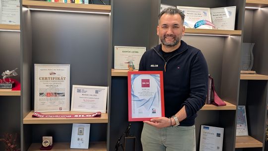 SILON received the “Management Excellence Award” – Special Prize – at the Czech Top 100 ceremony!