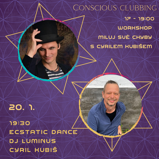 Ecstatic Dance / DJ Luminus a Cyril Kubiš