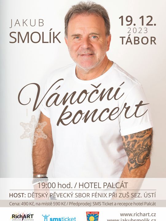 Jakub Smolík - Vánoční koncert 19.12.2023